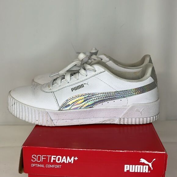 PUMA CARINA IRIDESCENT WOMENS SNEAKERS  FTL-01-150 - Picture 5 of 10